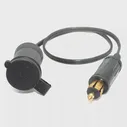Удлиненный Powerlet Hella DIN штекер для стандартного прикуривателя адаптер штекер DIN штекер для европейских мотоциклов (art.: 7a9f8341f)