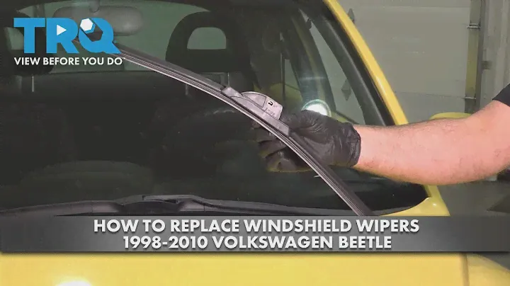 How to Replace Windshield Wipers 1998-2010 Volkswagen Beetle