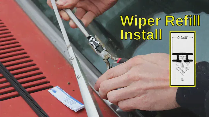 Replacing Classic Car Windshield Wiper Rubber