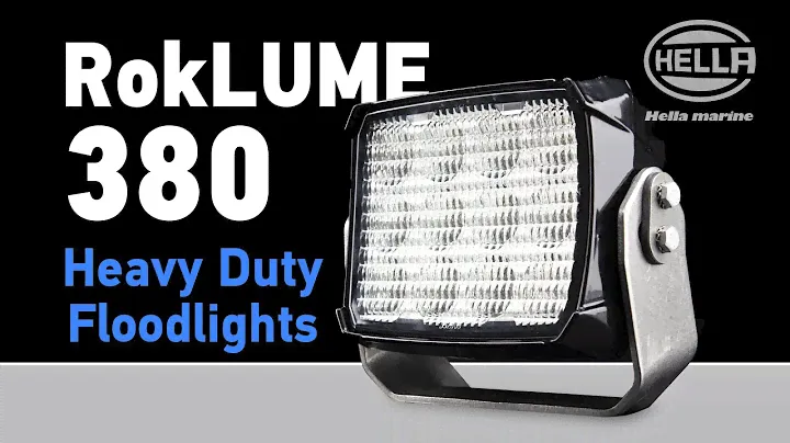 Hella marine - RokLUME 380 Heavy Duty Floodlights