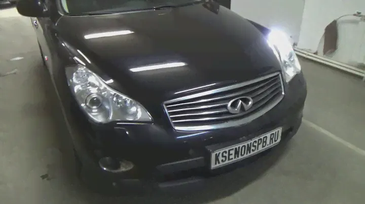 Улучшаем свет INFINITI QX50 + BI LED HELLA 3 LED + HPL Crossfire lite