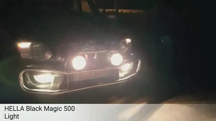 New Mahindra Scorpio Getaway HELLA auxiliary lights | HELLA Black Magic 500 light | Mahindra Scorpio